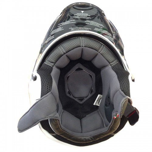 Washable interior kit for Caberg Uptown helmet, optimal comfort and hygiene.