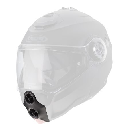 Aeratore completo per mentoniera casco Caberg Droid, sistema di ventilazione avanzato.