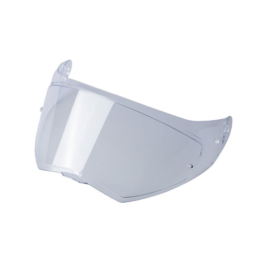 Visiera trasparente antigraffio per casco Caberg DRIFT EVO II, vista tre quarti, Pinlock ready e omologata